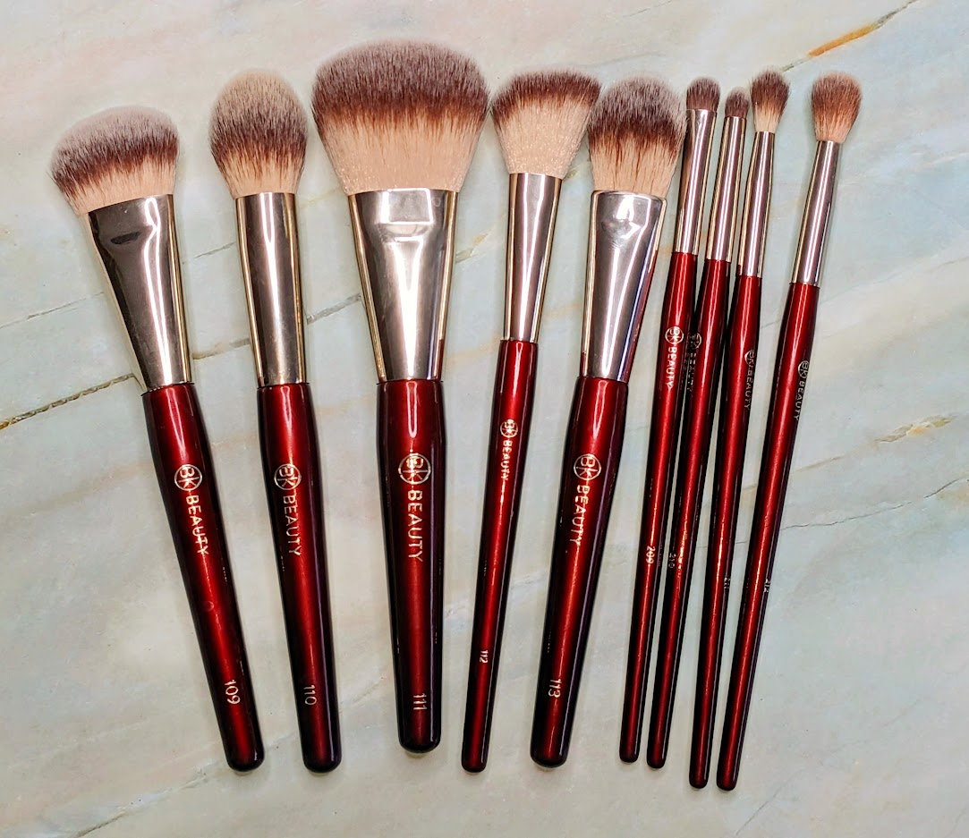 BK BEAUTY BRUSHES REVIEW: Core Line Extension (109, 110, 111, 112 